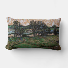 Landscape with bridge across the Oise (van ゴッホ) ランバークッション