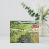 Landscape with Carriage and Train ポストカード (スタンド正面)