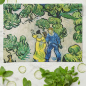 Landscape with Coule歩くby Vincent van ゴッホ キッチンタオル (折り畳み)