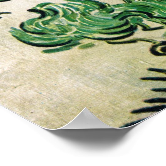 Landscape with Coule歩くby Vincent van ゴッホ ポスター (角)