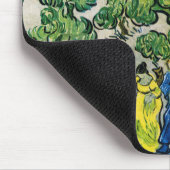 Landscape with Coule歩くby Vincent van ゴッホ マウスパッド (コーナー)