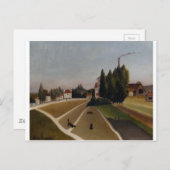 Landscape with Factory by Henri Rousseau ポストカード (正面/裏面)