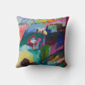 Landscape with Factory Chimney, Wassily Kandinsky クッション (裏面)