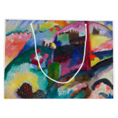 Landscape with Factory Chimney, Wassily Kandinsky ラージペーパーバッグ (裏面)