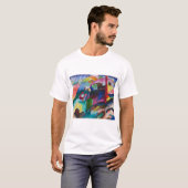 Landscape with Factory Chimney, Wassily Kandinsky Tシャツ (正面フル)