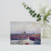 Landscape with Farm, Vincent van ゴッホファインアート ポストカード (スタンド正面)