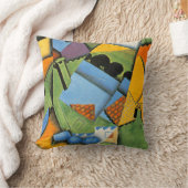 Landscape with Houses at Ceret クッション (ブランケット)