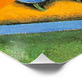 Landscape with Houses at Ceret ポスター (コーナー)