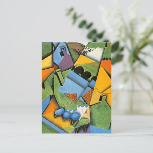 Landscape with Houses at Ceret ポストカード (スタンド正面)