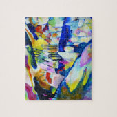 Landscape with Rain by Wassily Kandinsky ジグソーパズル (縦)