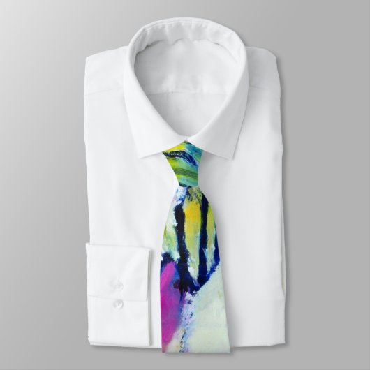 Landscape with Rain by Wassily Kandinsky ネクタイ (タイ)