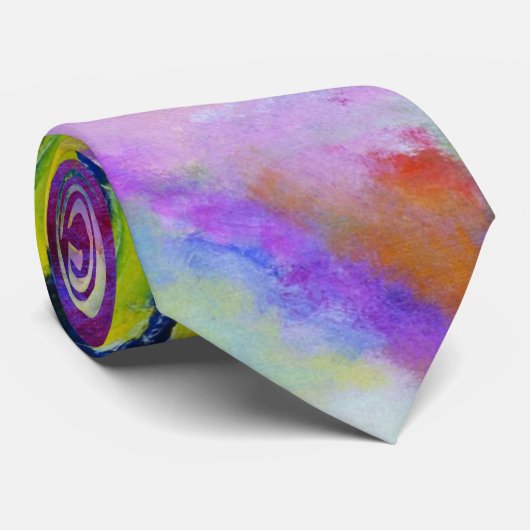 Landscape with Rain by Wassily Kandinsky ネクタイ (ロール)