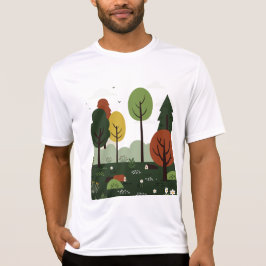  landscape with Trees Tシャツ