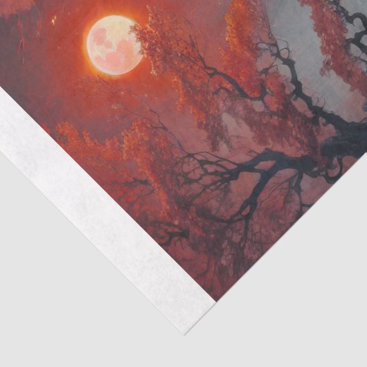 Landscape with Waterfall Decoupage 薄葉紙 (詳細)