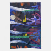 Landscape with Yellow Birds, Paul Klee キッチンタオル (縦)