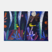 Landscape with Yellow Birds, Paul Klee ドアマット (正面)