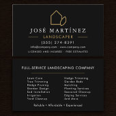 Landscaper Lawn Services Professional 名刺