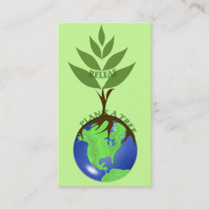 LandScaper's Business CardReLeaf – 植物Aの木 名刺