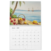 Landscapes カレンダー (3月 2027)