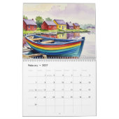 Landscapes カレンダー (2月 2027)