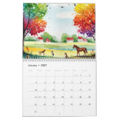 Landscapes カレンダー (1月 2027)