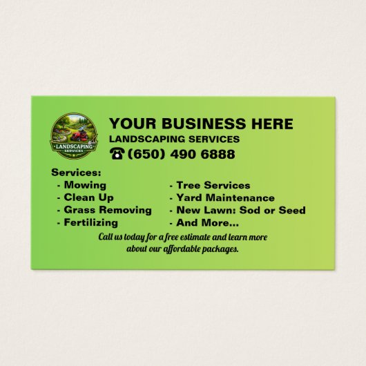 Landscaping (正面)