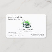 Landscaping and Lawn Maintenance 名刺 (正面)