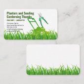 Landscaping Business | Lawn Mower  名刺 (正面/裏面)