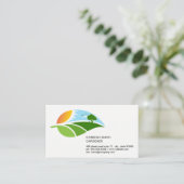 Landscaping Garden Background 名刺 (スタンド正面)