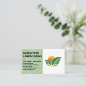 Landscaping | Green Grass Cut | Topiary 名刺 (スタンド正面)