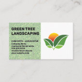 Landscaping | Green Grass Cut | Topiary 名刺 (正面)