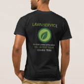 Landscaping & Lawn Care Crew Tシャツ (裏面)