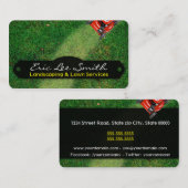 Landscaping / Lawn care / Gardener 名刺 (正面/裏面)
