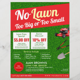 Landscaping Services | Lawn Care & Garden Design チラシ