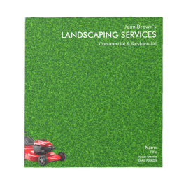 Landscaping Services | Lawn Care & Garden Design ノートパッド