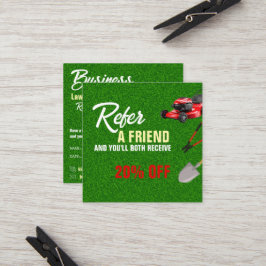 Landscaping Services | Lawn Care & Garden Design 紹介カード