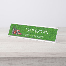 Landscaping Services | Lawn Care Gardening デスクネームプレート