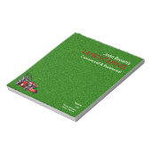 Landscaping Services | Lawn Care Gardening ノートパッド (回転)