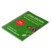 Landscaping Services | Lawn Care Gardening ノートブック (左側)