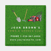 Landscaping Services | Lawn Care Gardening マグネット (正面)