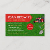 Landscaping Services | Lawn Care Gardening 名刺 (正面)