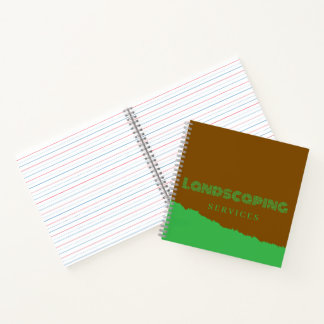Landscaping Services Notebook ノートブック