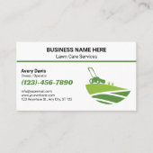 Landscaping Yard Work Grass Cutting lawn Care 名刺 (正面)