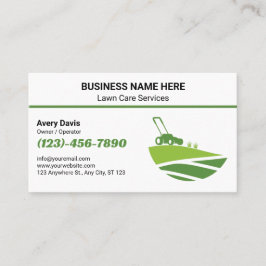 Landscaping Yard Work Grass Cutting lawn Care 名刺