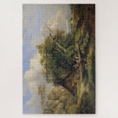Landschaft bei Gutenstein - Dominik Schufried ジグソーパズル (縦)