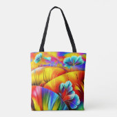 Landschaft in Regenbogenfarben トートバッグ (裏面)