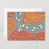 Landschaft vor der Besiedelung ポストカード (正面/裏面)