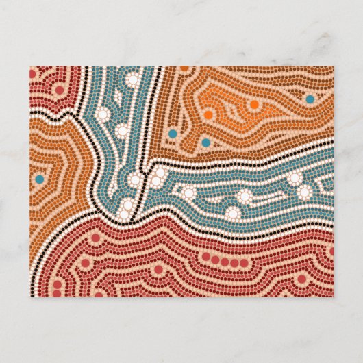 Landschaft vor der Besiedelung ポストカード (正面)