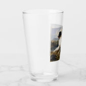 Landseer Newfoundland Dog （白黒の動物） タンブラーグラス (右)