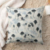 Landseer Newfoundland dog watercolor  クッション (ブランケット)